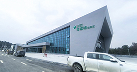 凈松屋頂式直膨空調機組助力邵陽鄧家鋪服務區打造舒適節能新標桿